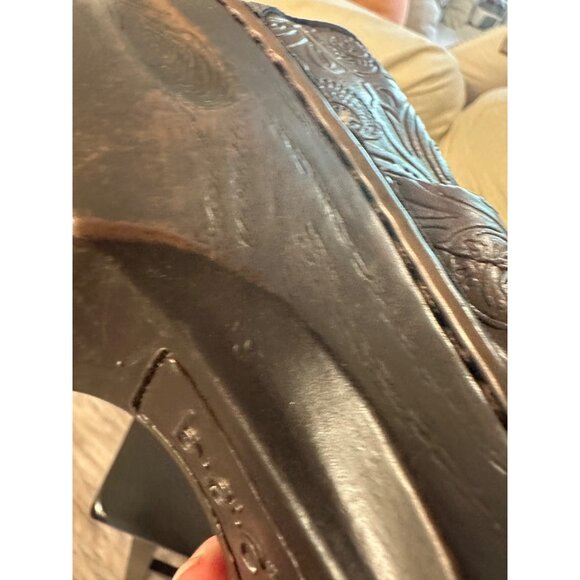 BOC Born Concept Women Peggy brown tooled professional nursing Slip-On Clogs 9.5 - Picture 14 of 16